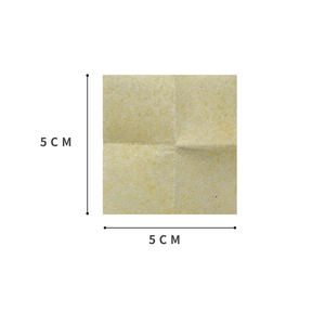 ผ้าฝ้าย100% แบบใช้แล้วทิ้งขนาด5*5ซม., ผ้าฝ้ายแบบพับเก็บได้ - Product Image 6
