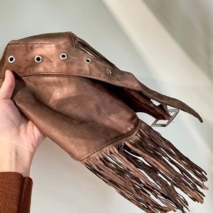 Cinturón Corsé para Mujer, Estilo Punk, con Flecos de Gamuza Sintética, para Usar en Capas, Accesorio de Moda - Product Image 3