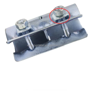 Prix usine Matériaux de construction : Étrier fixe forgé à chaud BS1139/EN74, Étrier pivotant, Raccord d'échafaudage, Étrier fixe, Raccord pivotant - Product Image 1