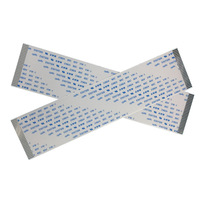 Câble plat flexible 150 mm 1 mm 0,5 mm Pas 22 broches FPC FFC pour écran LCD TV, autoradio, lecteur DVD, imprimante jet d'encre électronique Romtronic ROHS