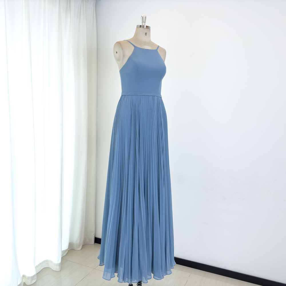 Champagne Bridesmaid Dress - Elegant 2025 Bridal Gown