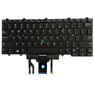 New Laptop US <b>Keyboard</b> for Dell Latitude E5450 E5470 E7450 E7470 Black with Backlit - Product Image 1