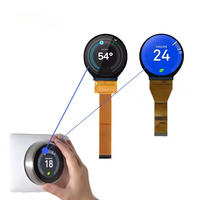 Module d'affichage AMOLED circulaire Visionox Huaxin Série 0,75~-1,75 pouces 466*466  IC de pilote CO5300 600 Nits MIPI/QSPI Rétroéclairage LED