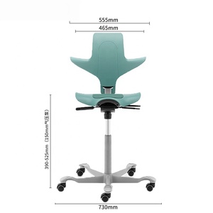 <span class=keywords><strong>Chaise</strong></span> <span class=keywords><strong>de</strong></span> <span class=keywords><strong>bureau</strong></span> moderne ergonomique avec cadre en acier inoxydable, pivotante, hauteur réglable, accoudoirs ajustables, pour salle à manger et salle <span class=keywords><strong>de</strong></span> sport - Product Image 3