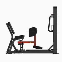 Appareil d'entraînement des adducteurs et des jambes en acier de haute qualité, réglable, avec pile de poids de 160 kg pour usage commercial