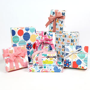 Factory Wholesale 80g Christmas Custom Luxury Gift Wrap <b>Paper</b> 43*300cm <b>Wrapping</b> <b>Paper</b> for Packaging - Product Image 2