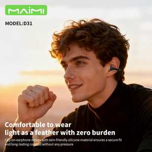 Auriculares <span class=keywords><strong>Bluetooth</strong></span> Maimi OEM V6.0 con Pantalla LED Digital, Auriculares Intrauditivos con Clip, Auriculares Inalámbricos OWS de Diseño Abierto para Jugar y Correr - Product Image 5