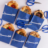 Emballage personnalisé écologique biodégradable jetable en papier sulfurisé pour la restauration rapide, les aliments pour bébés, le sucre, les restaurants, avec logo, à emporter