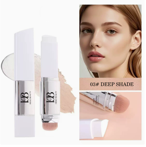 Base de Maquillaje Coreana OEM que Cambia de Color, Larga Duración, Doble Punta, Crema Ligera <span class=keywords><strong>con</strong></span> <span class=keywords><strong>Brocha</strong></span> - Product Image 6