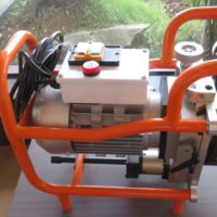 Machine à chanfreiner les tuyaux métalliques automatique ENKE, composants du moteur, sans limite de diamètre, chanfreinage d'angle haute précision, 220V 2KW 25kg