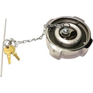 Diesel Fuel Cap 3 Inch With Lock For <b>Freightliner</b> Heavy Duty <b>Trucks</b> Push And Turn Design - Product Image 2