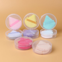 Gmagic Esponja de Maquillaje Facial Cuadrada/Triangular de Algodón, Ecológica, Lavable, para Polvo Suelto, Bajo MOQ, para Mujeres