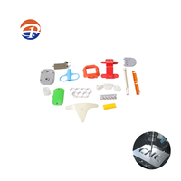 Servicio de Mecanizado CNC de 5 Ejes Personalizado, Prototipos de Piezas de Plástico ABS, PP, PC, POM