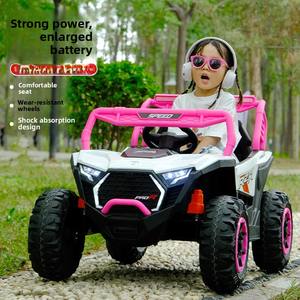 سيارة أطفال كهربائية رباعية الدفع للتحكم عن بعد للطرق الوعرة للأولاد، مصنوعة من البلاستيك، مناسبة للأطفال من عمر <span class=keywords><strong>3</strong></span> سنوات - Product Image 5