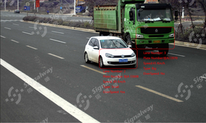 Caméra de vitesse CMOS Signalway avec radar de circulation et reconnaissance de <span class=keywords><strong>plaque</strong></span> d'<span class=keywords><strong>immatriculation</strong></span>, garantie 1 an - Product Image 3