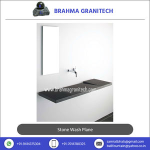 ชุดอ่างล้างหน้าหินอ่อนธรรมชาติคุณภาพแท้ แบรนด์ Brahma Granitech แบบติดผนัง สำหรับโครงการห้องน้ำ - Product Image 5