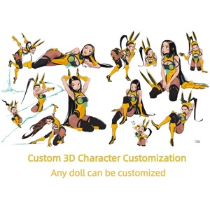 Tùy chỉnh 10cm ABS/<span class=keywords><strong>PVC</strong></span> đông lạnh hành động hình OEM/ODM Hỗ trợ chứng nhận đồ chơi nhà máy bộ sưu tập/hiển thị đồ chơi phim hoạt hình phong cách thấp - Product Image 2