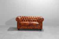 Modernes Retro-Schnitts ofa aus der Mitte des Jahrhunderts 3 2 1 Echtes Leder für Zuhause Nordic Design Innen schnalle Sofas für Wohnzimmer