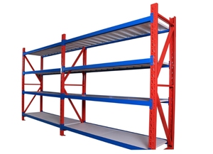 Hochwertige industrielle Metall regale aus Q235-Stahl Korrosions geschützte verstellbare Lager regale für Stapel regale und-regale - Product Image 3