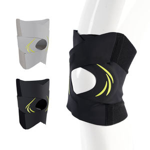 Genouillère unisexe réglable 4 directions, respirante, légère, antidérapante, stabilisatrice enveloppante pour le soulagement des douleurs arthritiques et de la rotule - Product Image 1