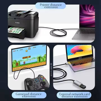 Mindpure USB 3.0 mâle-femelle Extension PVC tresse câble de transfert de données pour téléphone portable disque dur décodeur manuscrit Pad