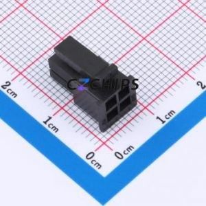 W30012K-4PB123 Housing (Wire-to-Board / Wire-to-Wire) P=3.03mm Connector 2x2P 3.03mm Micro-Fit (MX 3.0) 3.03mm - Product Image 1