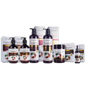 Carthaea Brand Coconut Oil <b>Shampoo</b> and Conditioner Hair Care Kit - Product Image 1