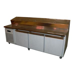 <span class=keywords><strong>Table</strong></span> de préparation de cuisine en acier inoxydable commercial, <span class=keywords><strong>table</strong></span> de <span class=keywords><strong>réfrigérateur</strong></span>-congélateur commercial avec tiroirs - Product Image 5