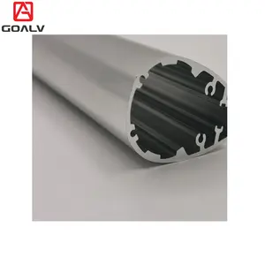Custom 6063 T5 Extrusions Aluminum Alloy Profile Rail For Processing Industry