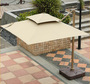 Sombrilla de <span class=keywords><strong>Patio</strong></span> Colgante de Aluminio Resistente e Impermeable, la Mejor Sombrilla Cuadrada de Exterior Tipo <span class=keywords><strong>Cantilever</strong></span> - Product Image 2