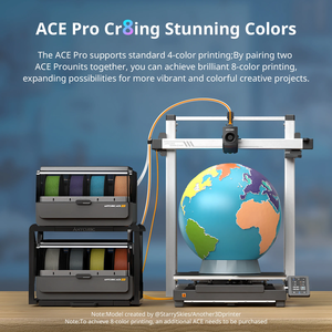 Imprimante 3D FDM ANYCUBIC Kobra 3 Max Combo, vitesse d'impression maximale jusqu'à 600 mm/s, volume d'impression massif 500*420*420 mm, contrôle intelligent par application - Product Image 4