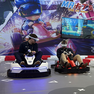 Máquina de Carreras de Realidad Mixta Comercial MR Go-Kart, Kart <span class=keywords><strong>VR</strong></span> sin Rieles con Batería de Litio <span class=keywords><strong>para</strong></span> Centros de Entretenimiento Familiar (FEC) - Product Image 1
