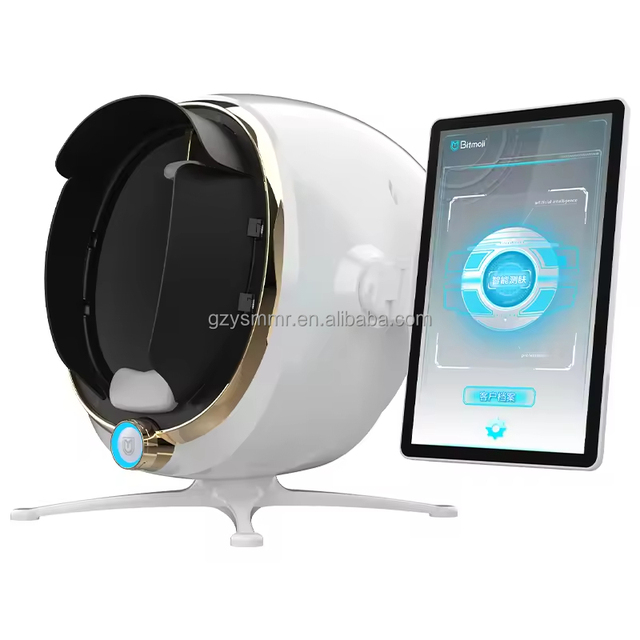 3D Desktop Beauty Facial Analyzer Machine JP Plug Mobile Skin Scanner Diagnosis for Face
