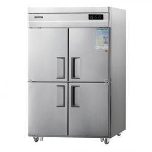 Refrigerador Comercial Digital de Acero Inoxidable WOOSUNG de 4 Puertas y 45 Pies Cúbicos con Enfriamiento por Ventilador, Descongelación Automática y 6 Estantes - Product Image 1