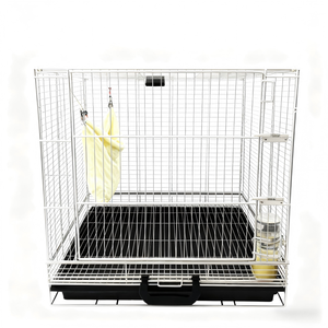 Gıda sınıfı 304 paslanmaz çelik katlanabilir basit kafes yıkanabilir kutu ambalaj yetiştiriciliği ve dış mekan kullanımı için 1 dakika içinde yüklü - Product Image 4