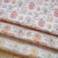 Tissu Jacquard Brocart Métallique Gaufré Personnalisé 100% Polyester Imprimé pour Rideaux et Mariages – Vente en Gros Direct Usine
