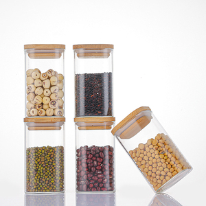 Bocaux en verre personnalisés <span class=keywords><strong>de</strong></span> différentes tailles, verrerie <span class=keywords><strong>de</strong></span> <span class=keywords><strong>conservation</strong></span>, récipients en verre, bocaux <span class=keywords><strong>de</strong></span> rangement pour cuisine, bocaux à épices en verre - Product Image 2