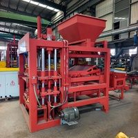 Machine de moulage de briques hydraulique automatique multifonctionnelle QT4-15 pour blocs de béton et briques de plantation d'herbe – Offre Spéciale