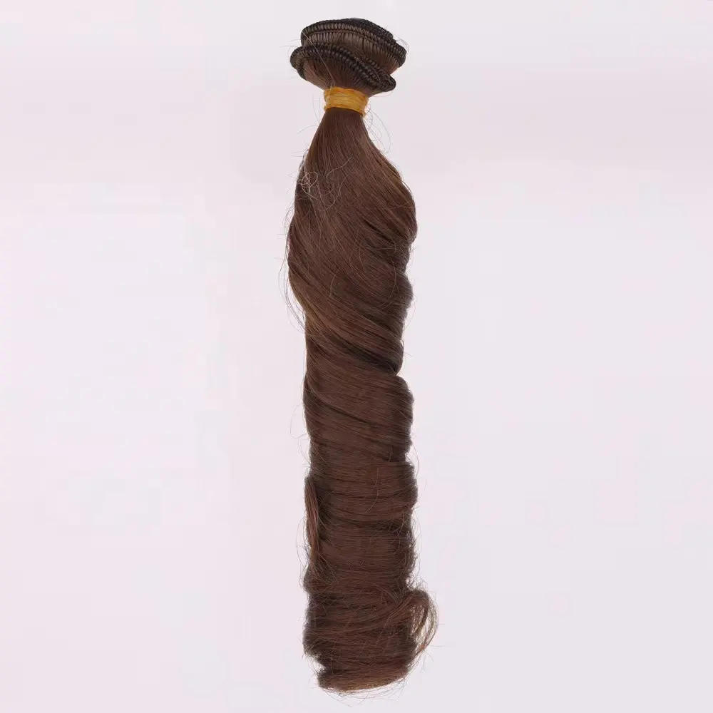 15*100CM long curly hair synthetic high temperature for american doll BJD blythes doll Hair weft wigs