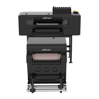 Ukuran A2 42cm cetak lebar INKGIANT pencetak DTF dengan 2 epson I3200 Printhead untuk semua jenis kain pencetakan biaya efektif