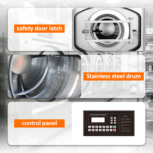 <span class=keywords><strong>Lavadoras</strong></span> y Secadoras <span class=keywords><strong>Industriales</strong></span> de Gran Capacidad de 50 kg, Lavadora de <span class=keywords><strong>Ropa</strong></span> Textil <span class=keywords><strong>para</strong></span> Hotel, Extractora - Product Image 5