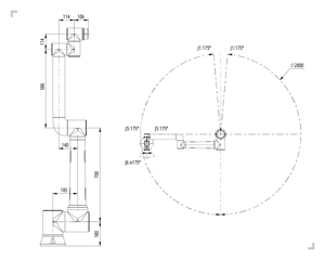 เครื่องเชื่อมโคบอท ONA Welding Solutions รุ่น FR10 ระบบ PLC แบบ 6 แกน สำหรับเชื่อม MIG/TIG พร้อมฐานหัวเชื่อมสูง - Product Image 2