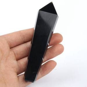 2023 Großhandel Raucher set Natur kristall Edelstein Punkt Heils teine Rauch laden Poliert Klar Quarz Crystal Point Zauberstab - Product Image 2