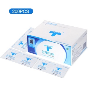 Kits de tampons dissolvants pour vernis à ongles en gros – Lingettes humides en coton pour retirer le vernis gel acrylique - Product Image 1