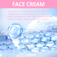Bon escargot crème pour le visage hydratation en profondeur avec acide hyaluronique nourrir hydrater améliorer la texture de la peau crème d'essence de beauté du visage