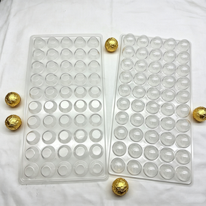 Bandeja de Plástico PET Transparente al por Mayor con 50 Cavidades para Envasado de Trufas de Chocolate <span class=keywords><strong>Ferrero</strong></span> Rocher y Chocolate Negro - Product Image 5