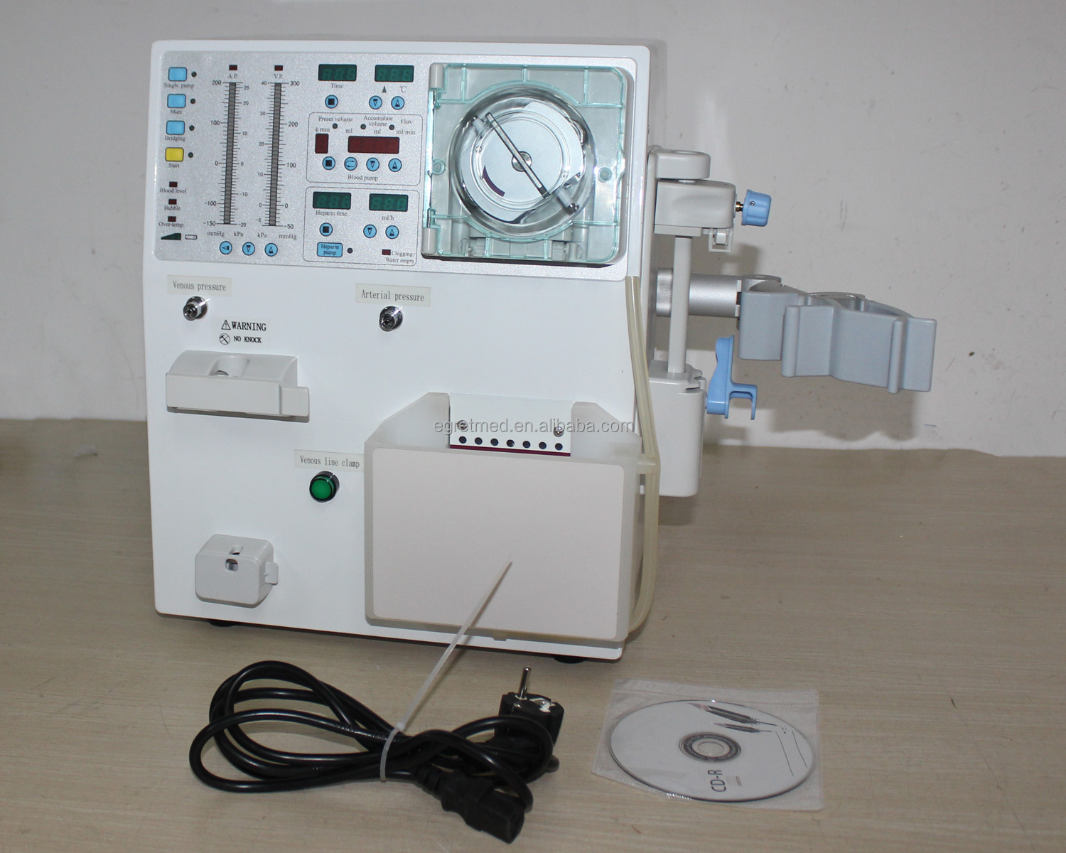 Máquina de Hemoperfusión Portátil Médica Máquina de Diálisis