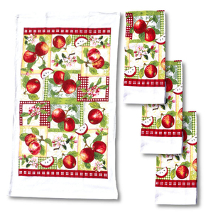 Toallas de cocina con estampado de flamencos, multicolor, calidad Premium, 100%, algodón, toalla para platos, esquinas ingleteadas, Toalla de baño altamente absorbente - Product Image 6