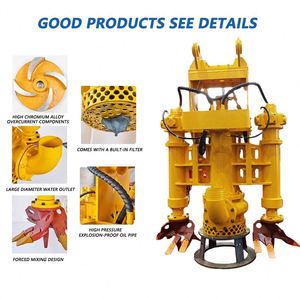 CZME Non-Clogging Sewage Suction Pump Excavator Hydraulic Submersible Sand Suction Pump for Pond Cleaning - Product Image 2