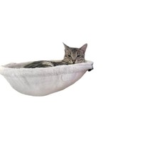 Nueva Cama Ergonómica Ecológica para Gatos, Diseño que Ahorra Espacio, Capacidad de Carga de 20 kg, Hamaca Ajustable y Cómoda para Gatitos, Uso en Escritorio